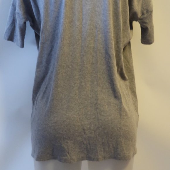 SCOOP NYC GREY SHORT SLEEVE T-SHIRT TOP S * - Picture 6 of 7
